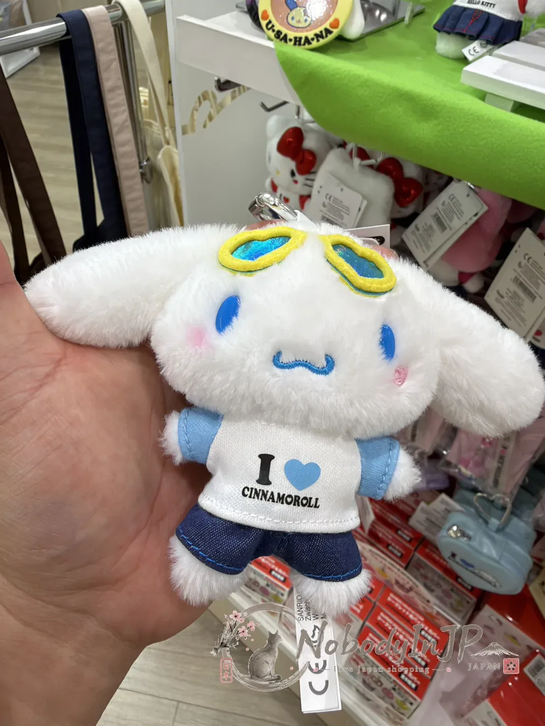 SanrioILOVE系列絨毛吊飾