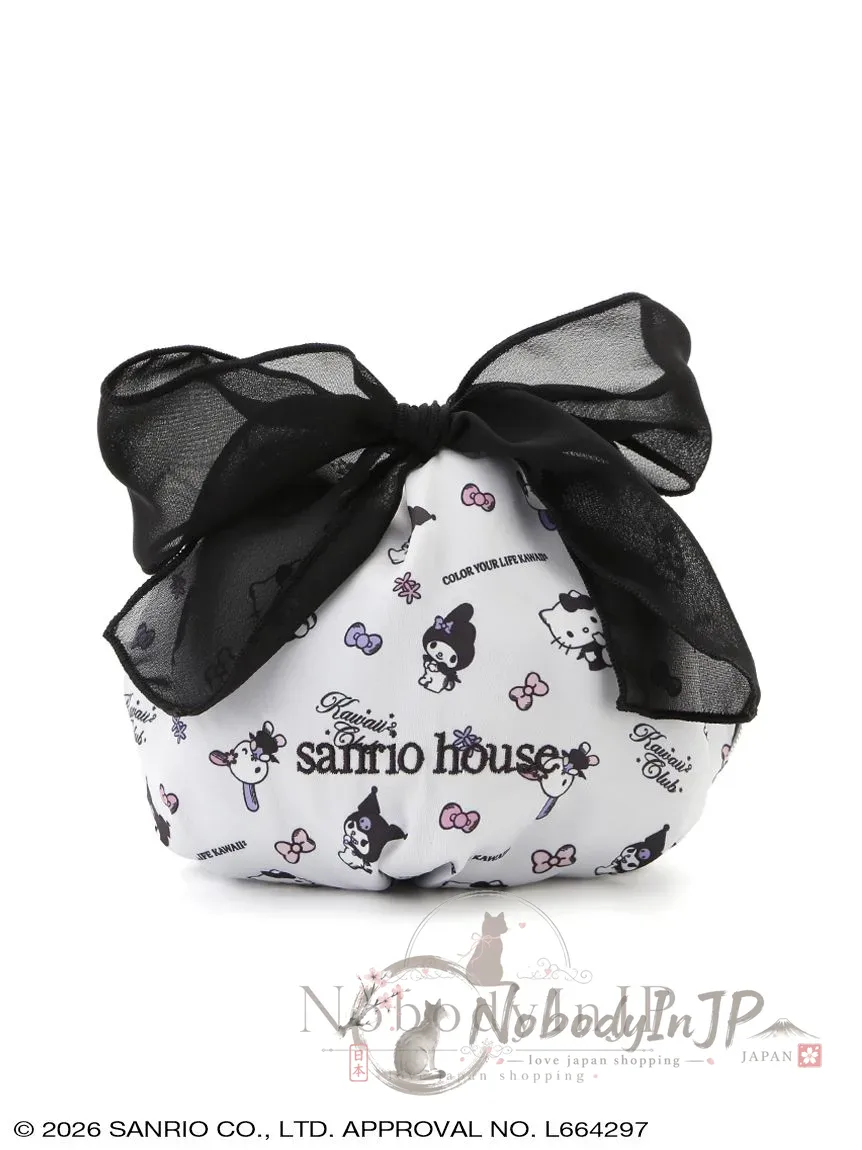 Sanrio houses 歌德系列蝴蝶結丸型拉錬包