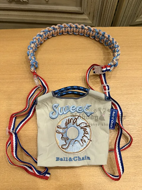 Ball&Chain迷你刺繡袋+背縄繩組 現貨