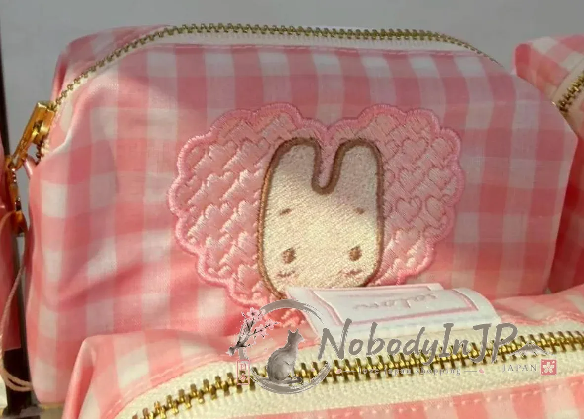 Sanrio伊勢丹期間限定展刺繡防潑水拉錬小物包