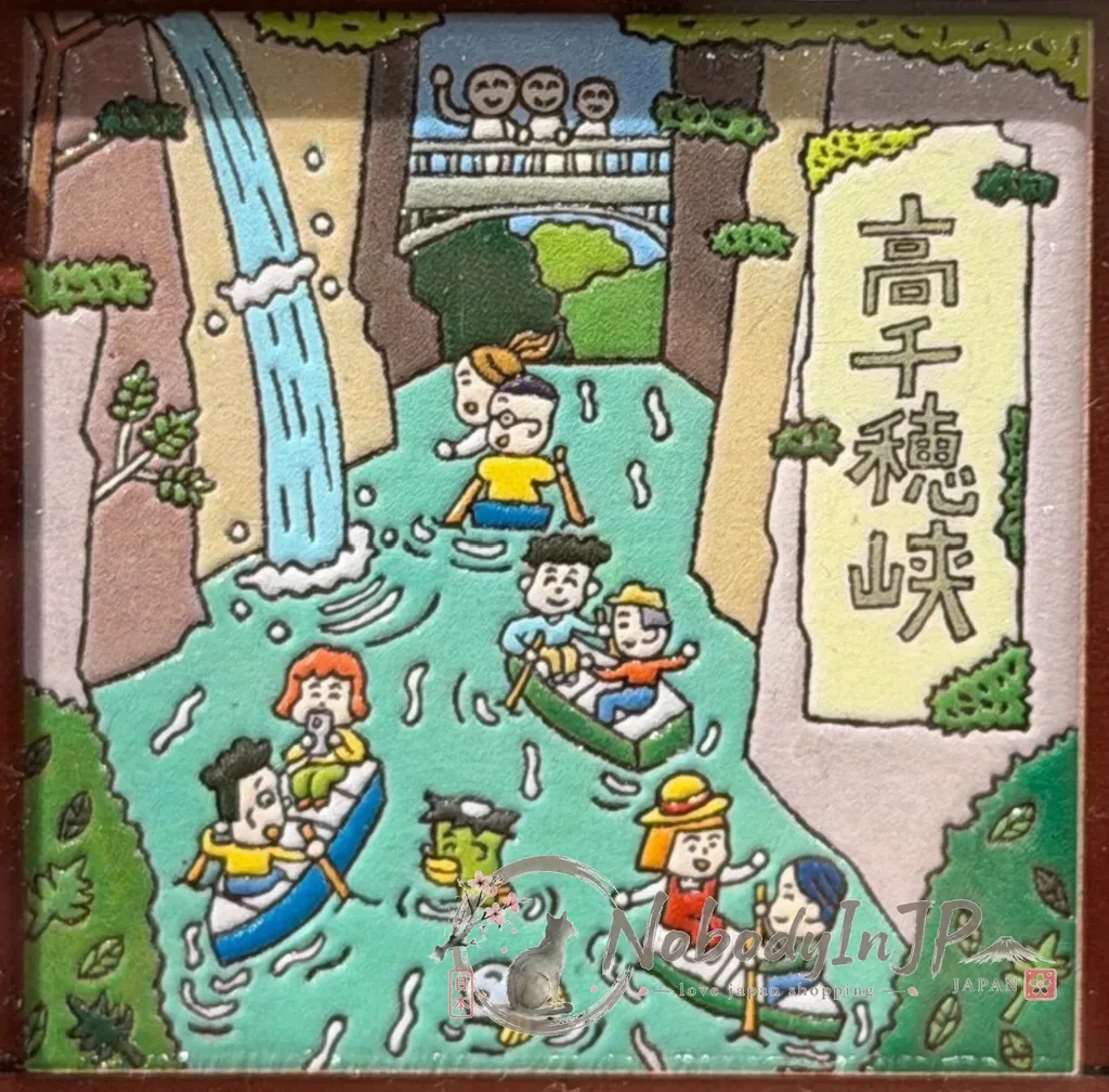 Penon美濃燒地區限定陶瓷磚磁鐵