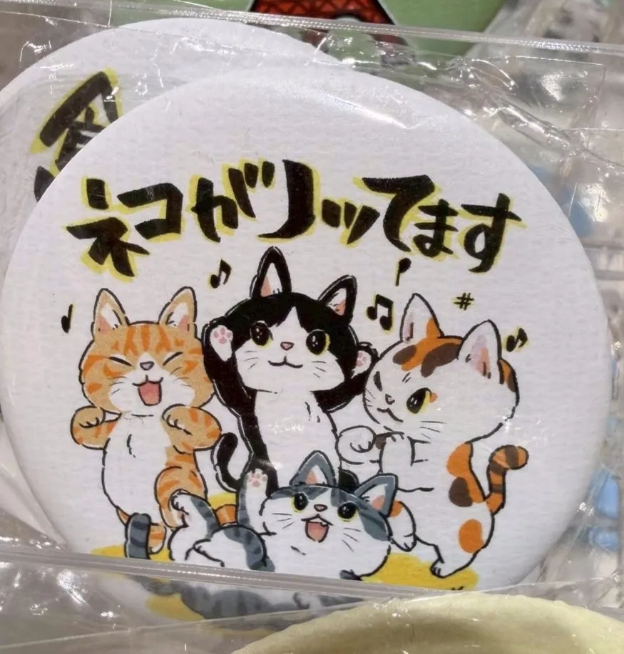 ICE BEANS圓形磁鐵