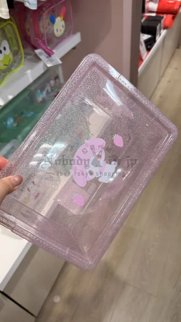 Sanrio 新生活系列附蓋透明收納箱