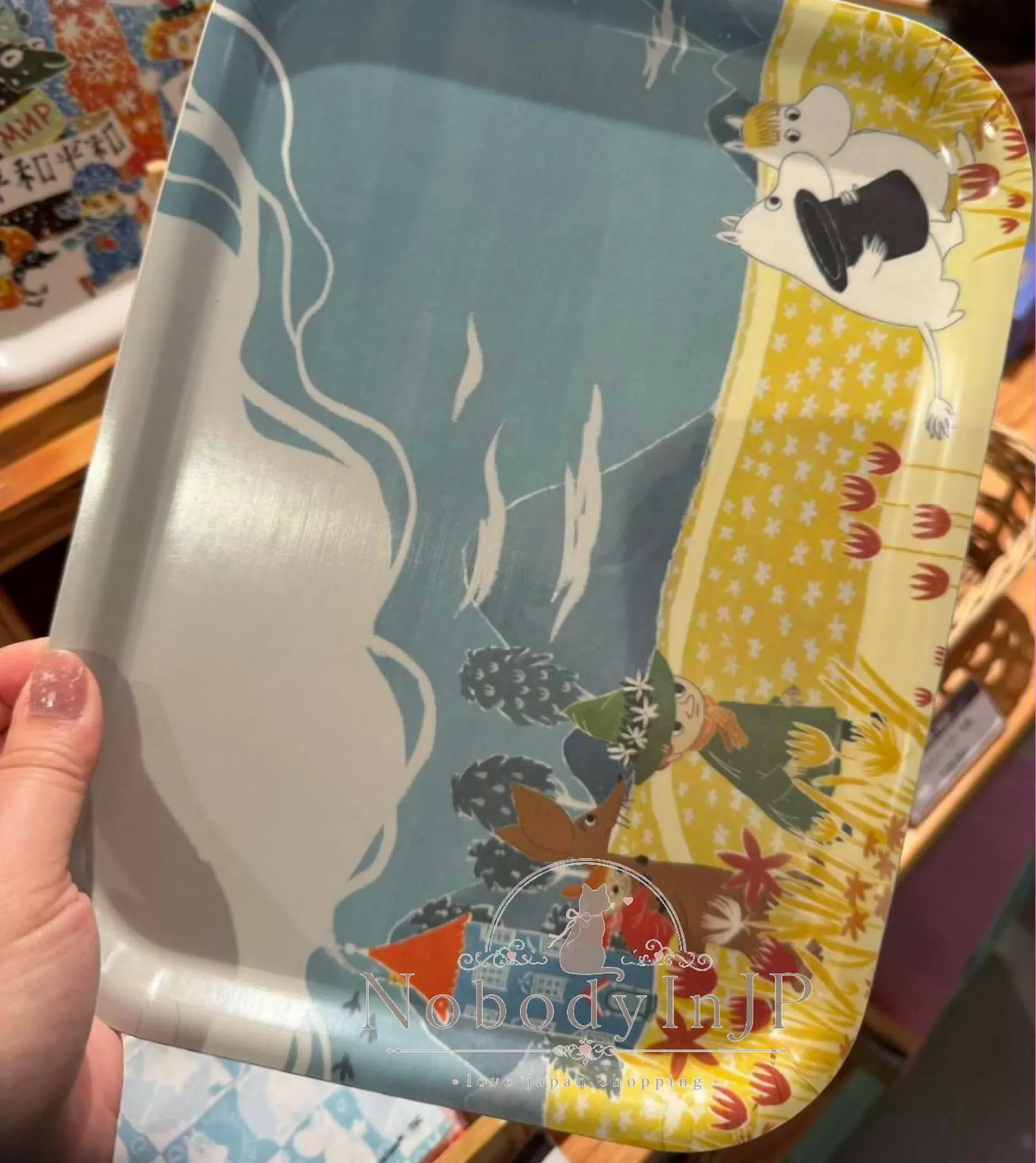 Moomin嚕嚕米Muurla芬蘭樺木托盤