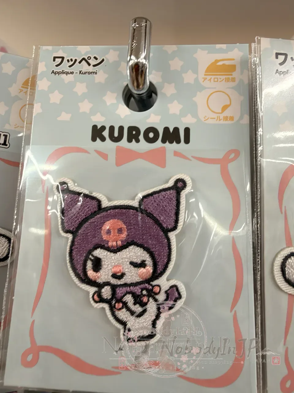 DAISO X Sanrio可直貼燙布貼