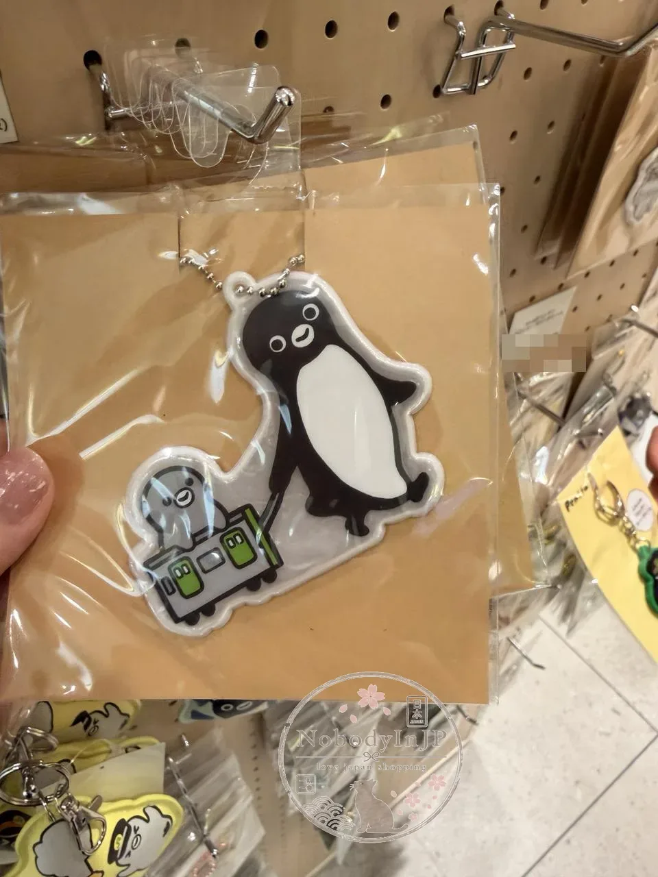 Suica企鵝夜間安全反光吊飾