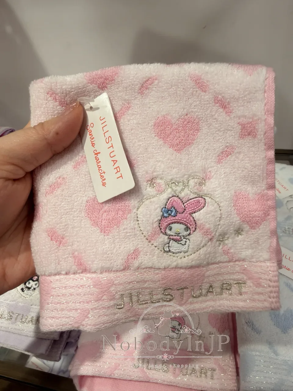 Sanrio伊勢丹期間限定展JILLSTUART聯名方巾