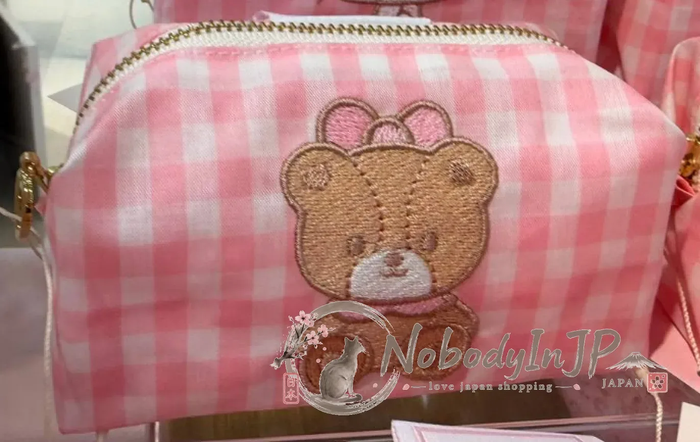 Sanrio伊勢丹期間限定展刺繡防潑水拉錬小物包