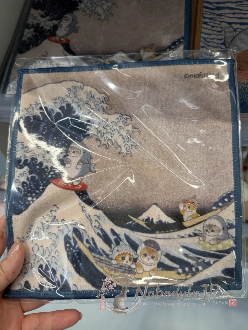 mofusand 猫福珊迪art系列方巾