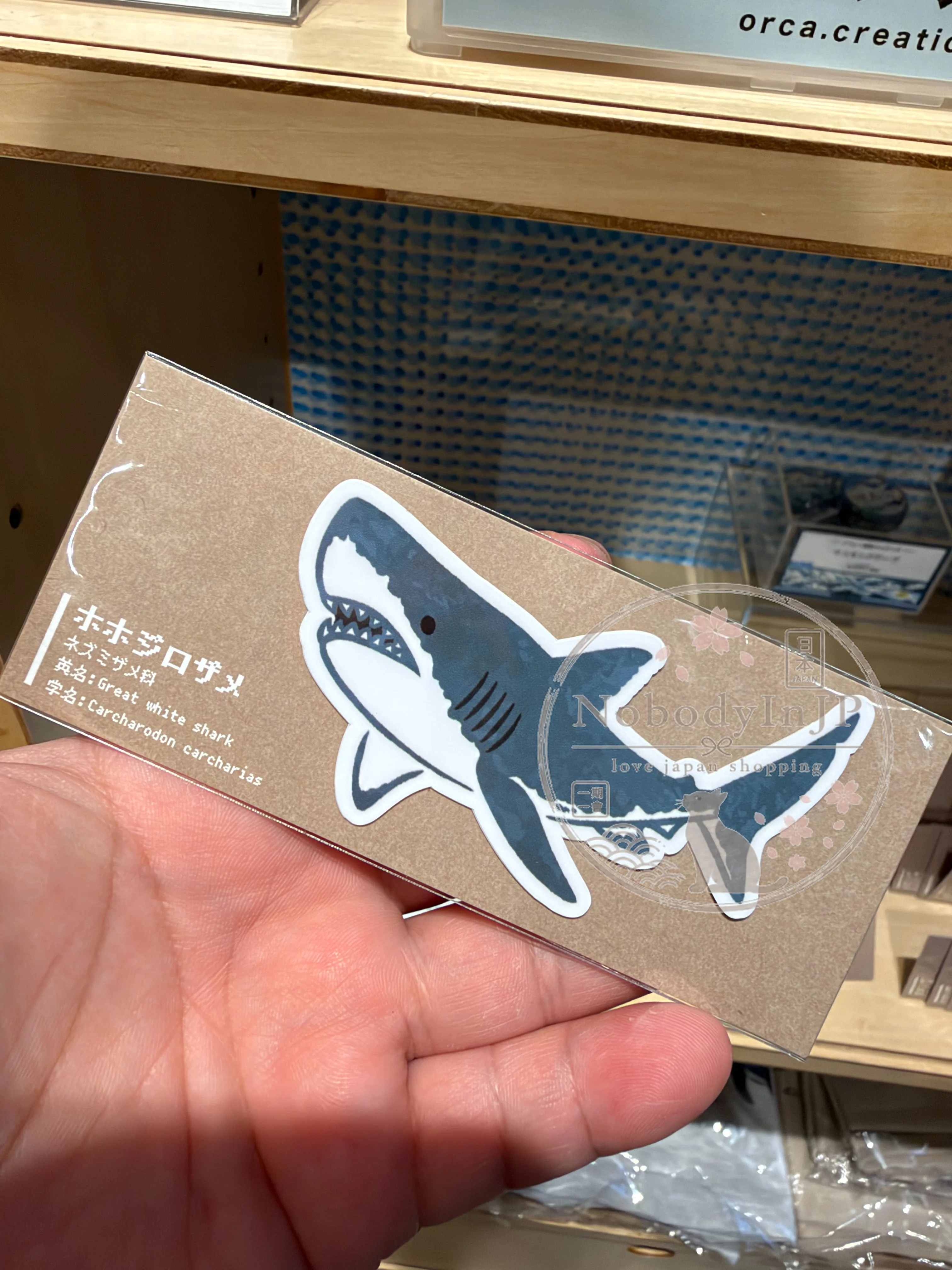 旅する水族館限定展圖鑑耐水耐磨貼紙