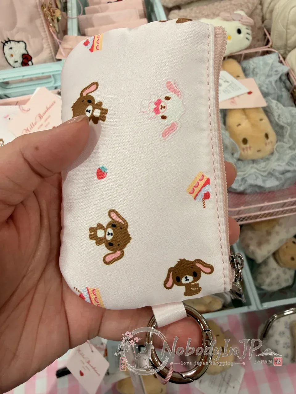 Sanrio伊勢丹期間限定展MilleBonheur愛心絎縫迷你登山掛包