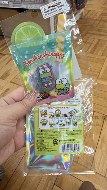 Sanrio 30枚入透明貼紙組