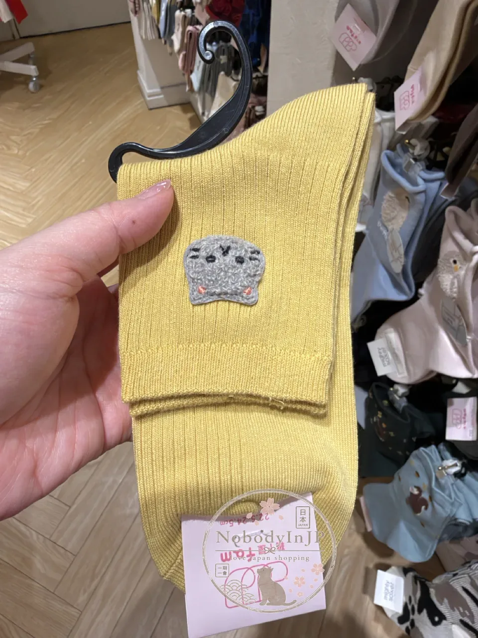 Tabio靴下屋可愛動物刺繡短襪