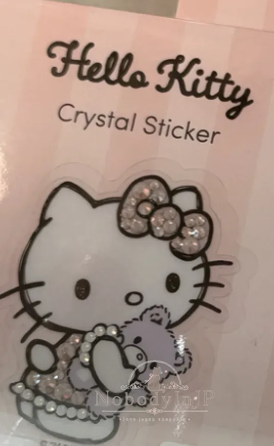 Sanrio 水鑽點綴透明貼紙