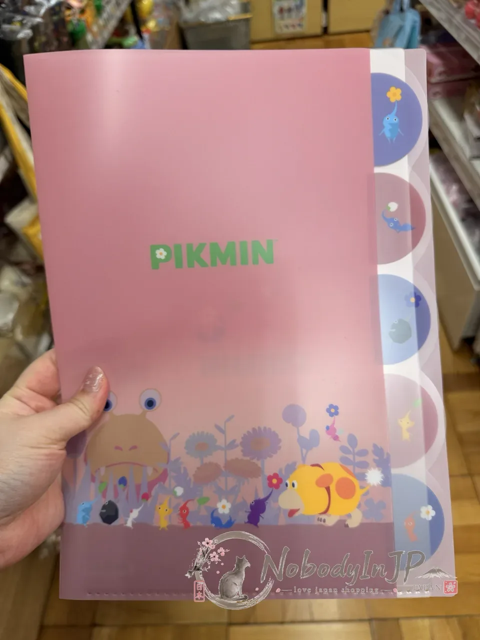 任天堂皮克敏PIKMIN五分頁A4資料夾 特價