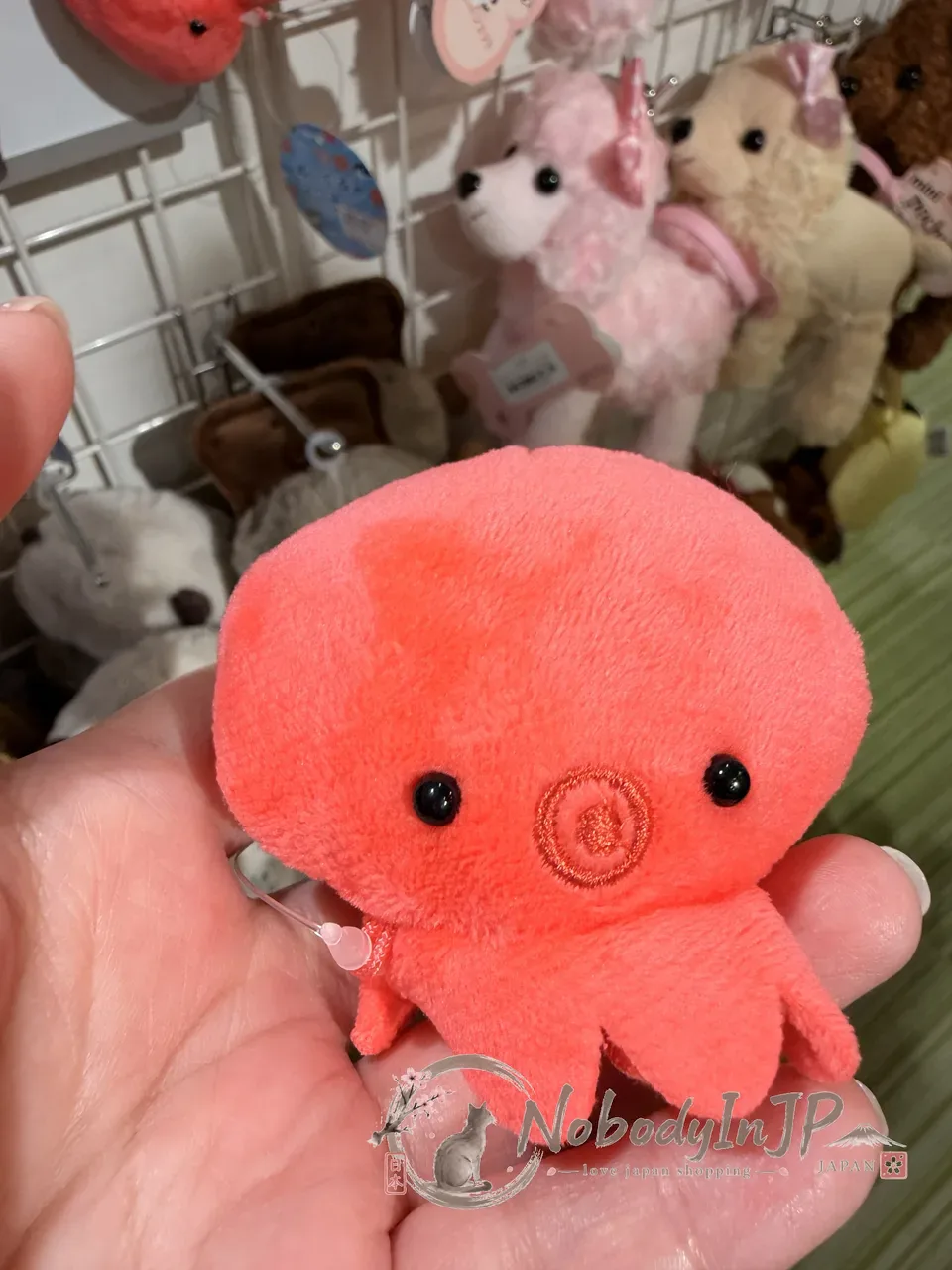 可愛動物絨毛磁鐵