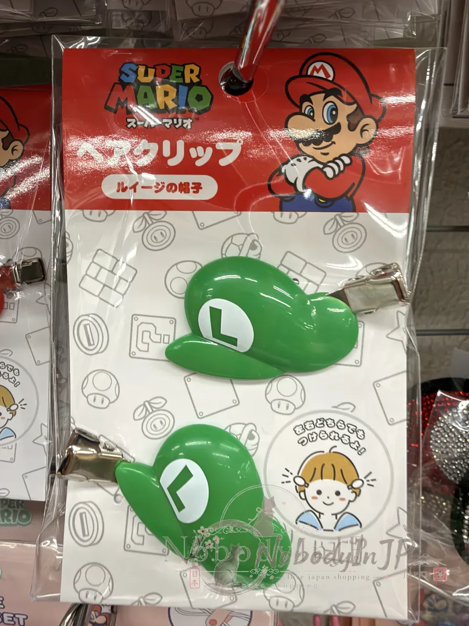 任天堂瑪利歐2入瀏海夾組 特價