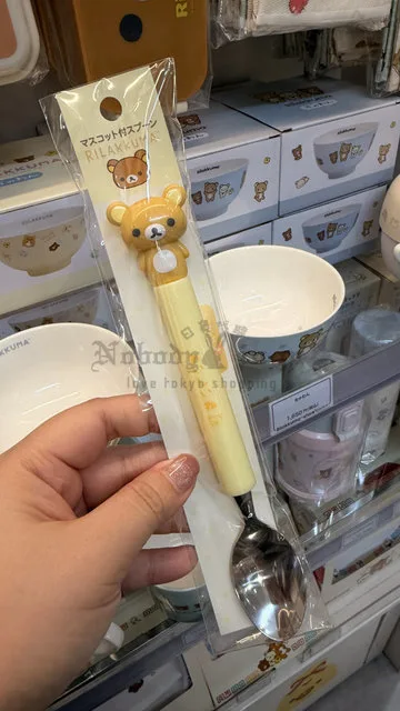  San-X 懶熊立體公仔造型餐具