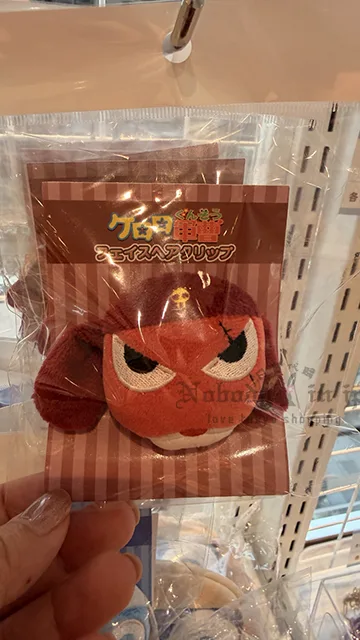 Keroro軍曹絨毛大頭髮夾