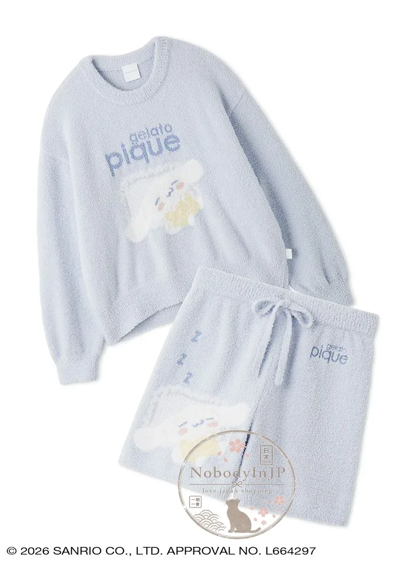 Sanrio houses x gelato pique聯名棉花糖長袖居家套裝