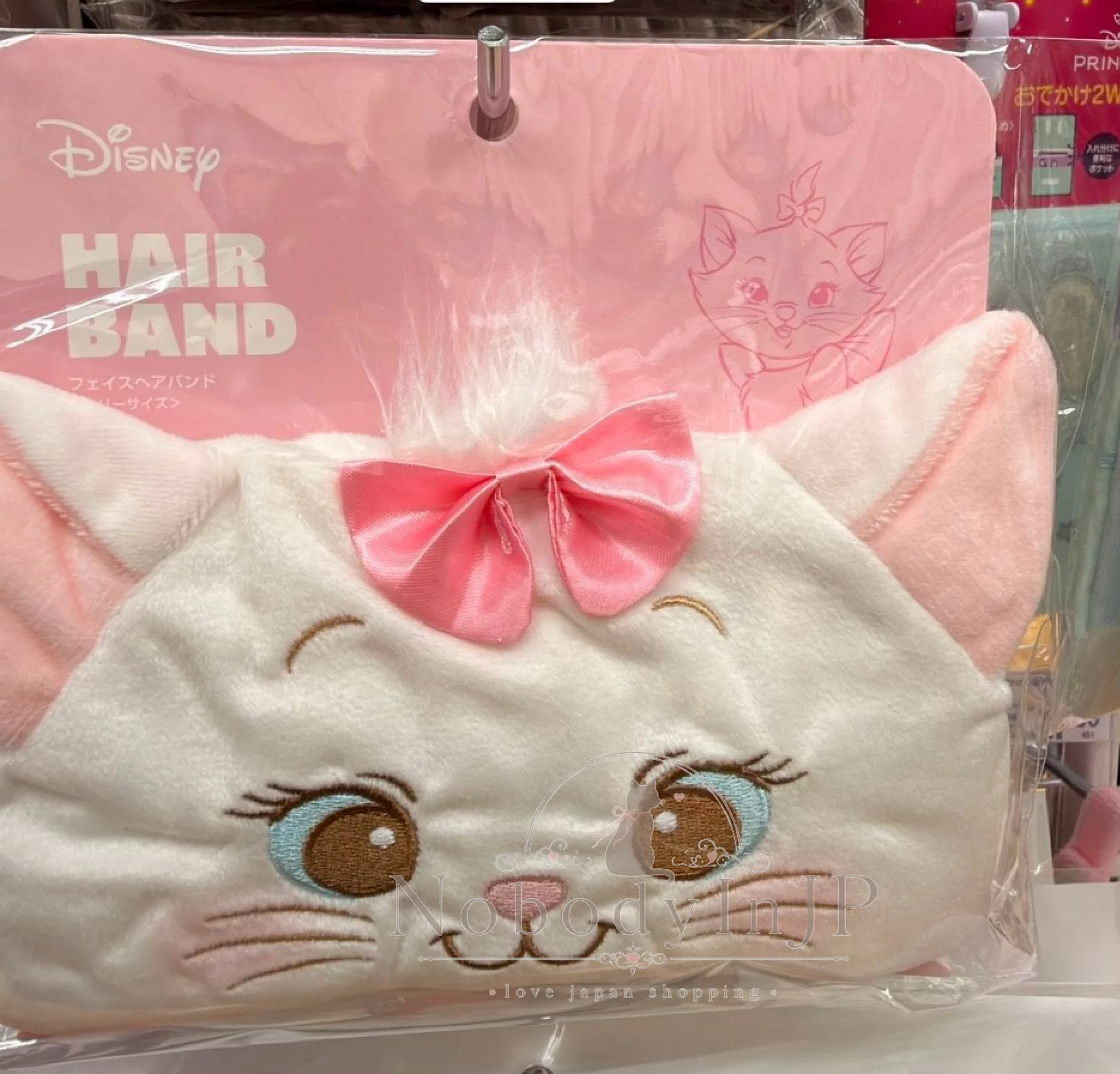 迪士尼通販Face刺繡髮帶 特價