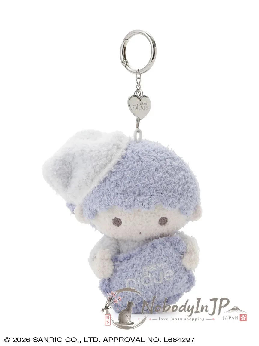 Sanrio houses x gelato pique聯名絨毛吊飾