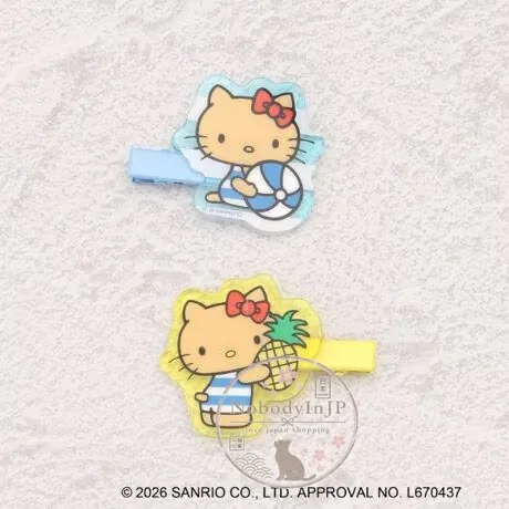 one'sterrace限定 x Sanrio聯名2入瀏海夾