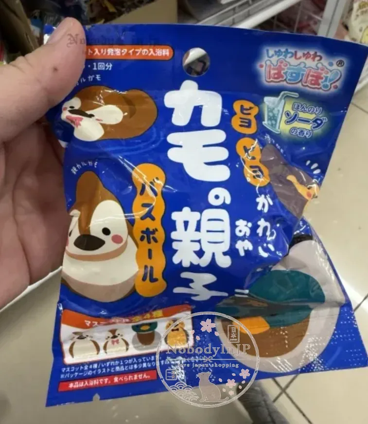 DAISO附隨機玩具泡澡球