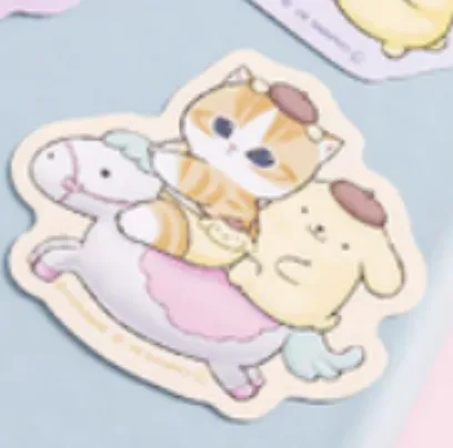 mofusand 貓福珊迪 x Sanrio 聯名造型貼紙(VIP下標限定請勿自行下單)