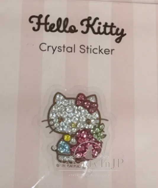 Sanrio 水鑽點綴透明貼紙