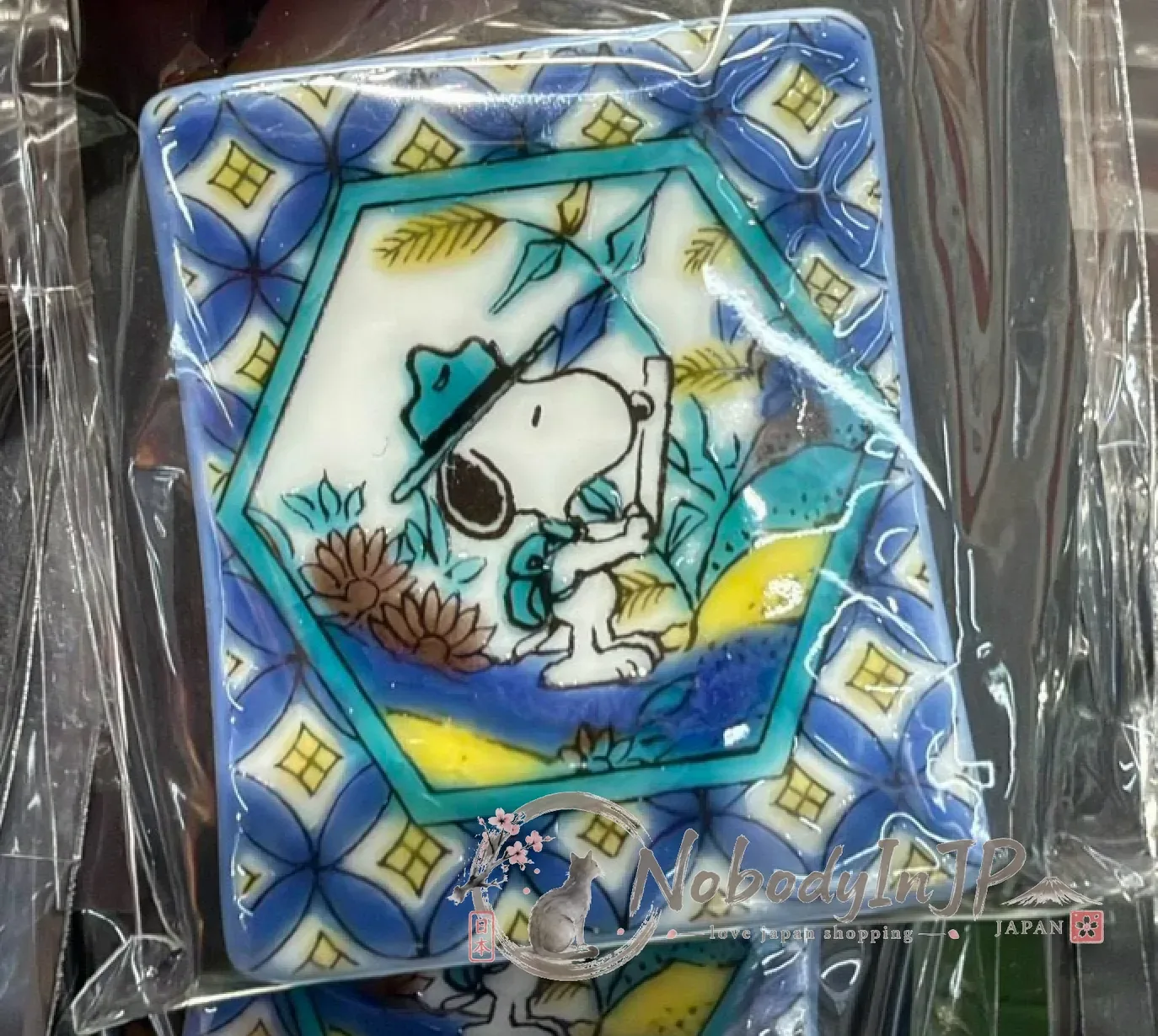 PEANUTS史努比九谷燒陶瓷筷架