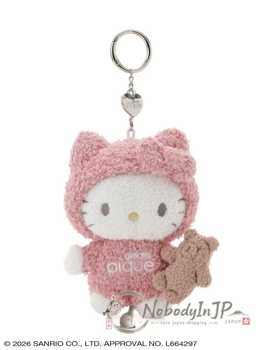 Sanrio houses x gelato pique聯名絨毛吊飾