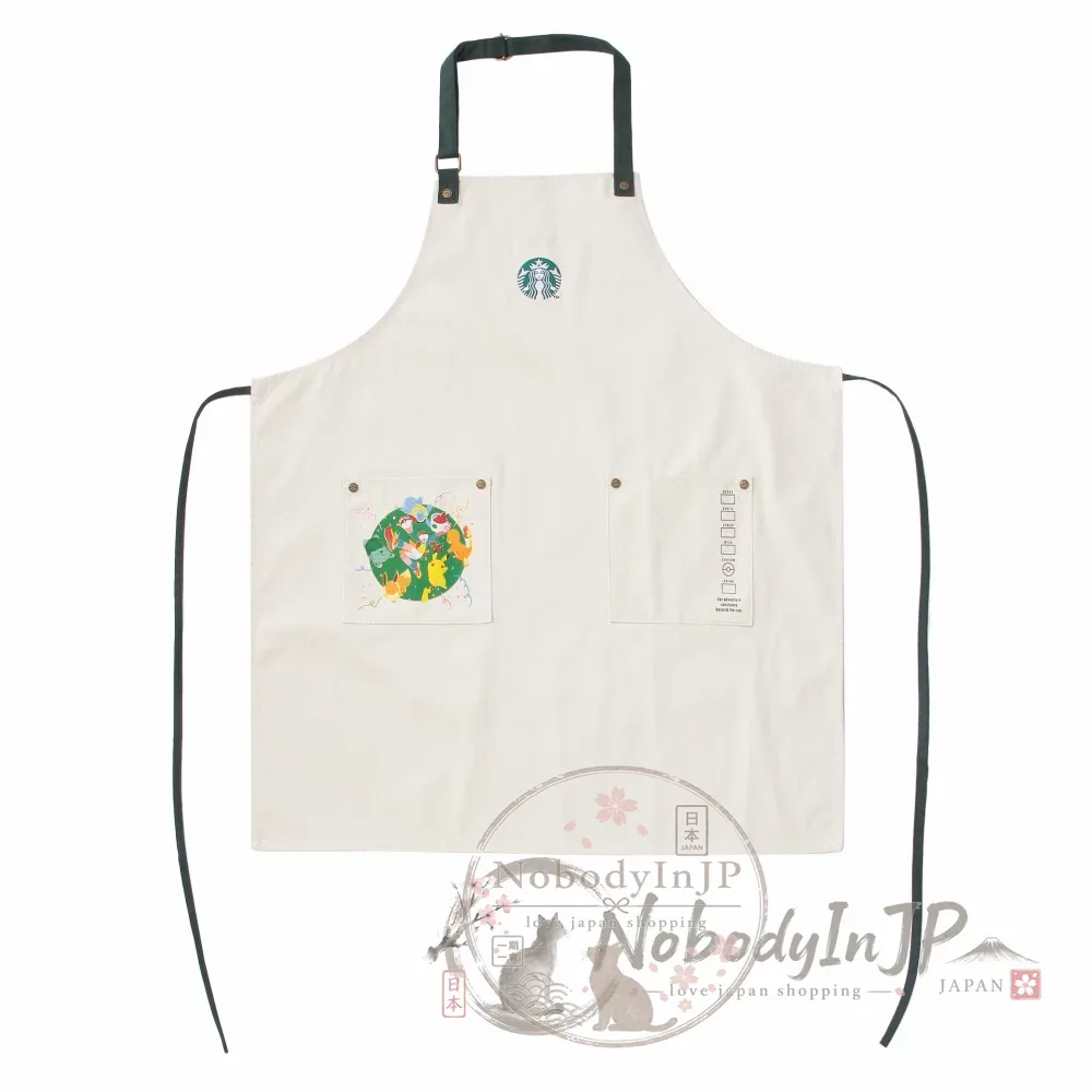 Starbucks x 寶可夢聯名圍裙
