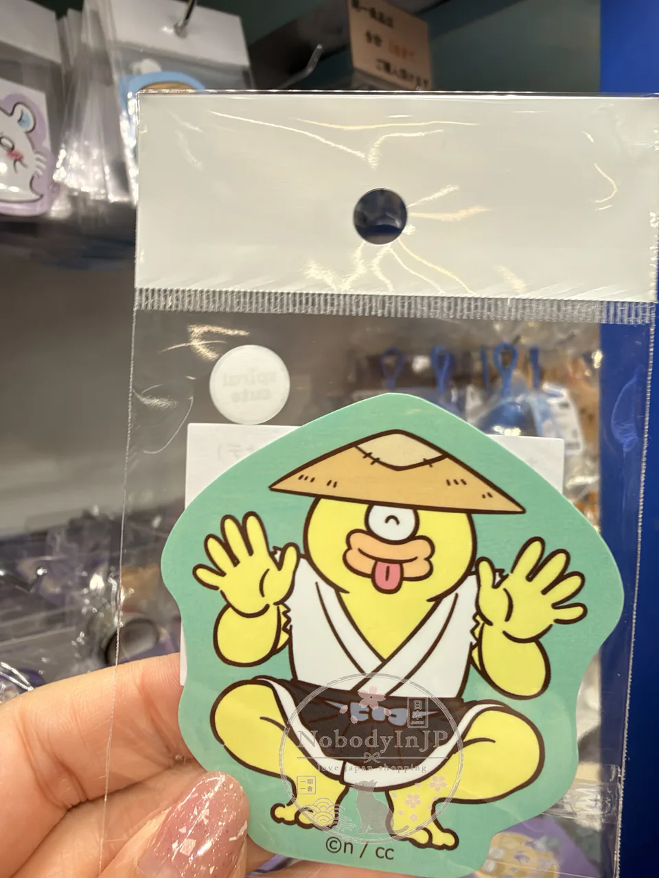 吉伊卡哇胖幽靈系列造型貼紙