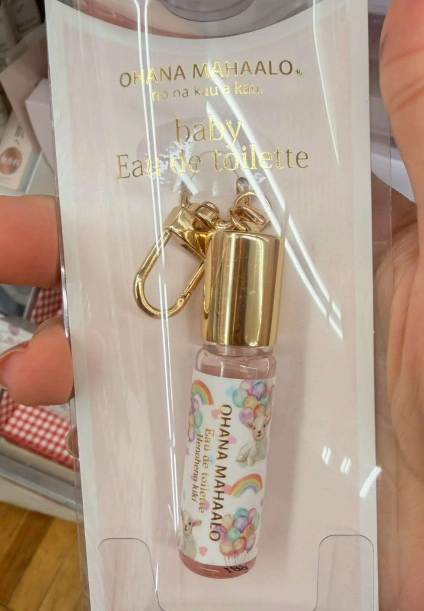 OHANA MAHAALO數量限定隨身吊飾香水