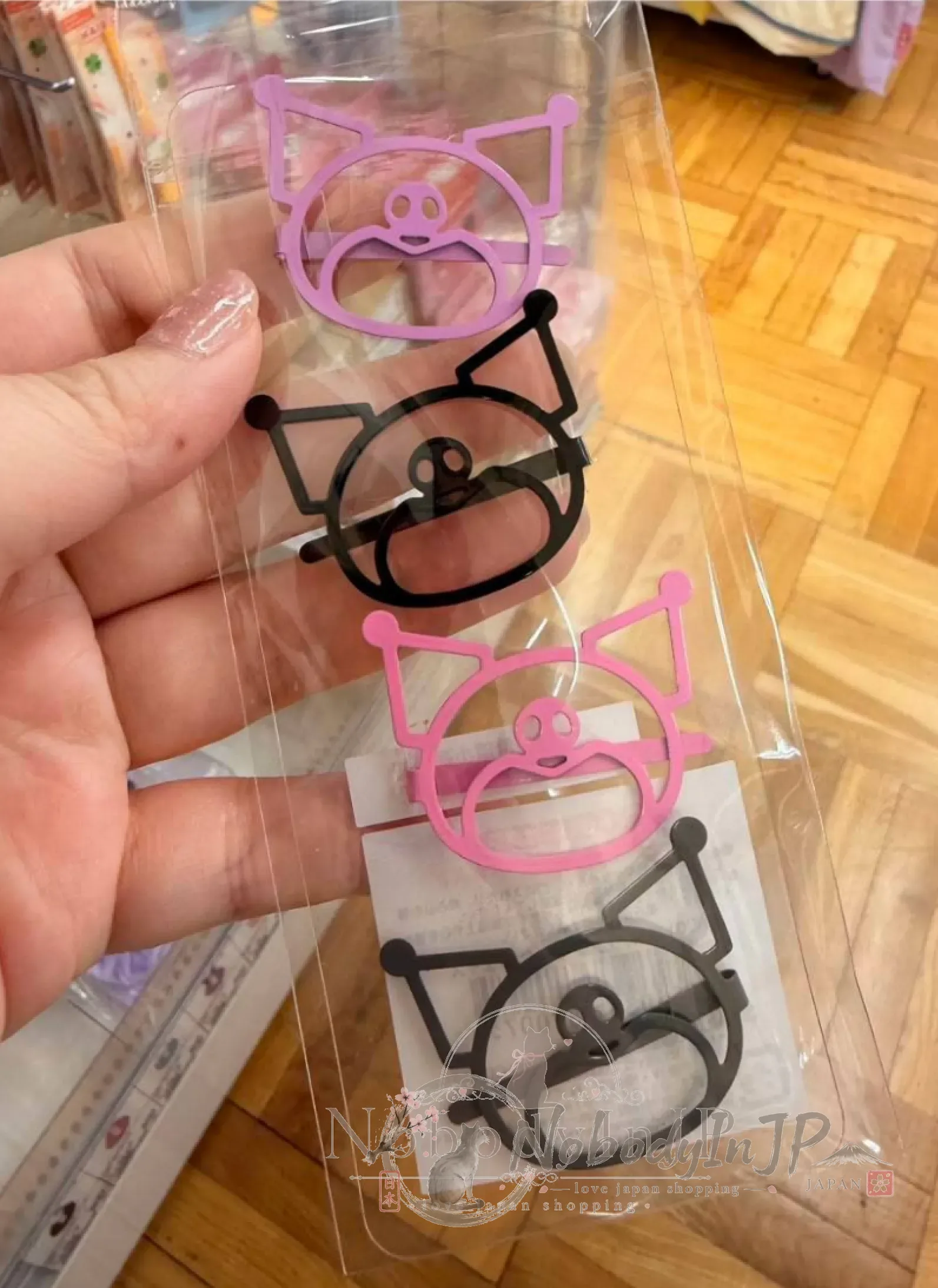 Sanrio 4入FACE一字髮夾髮夾組 特價