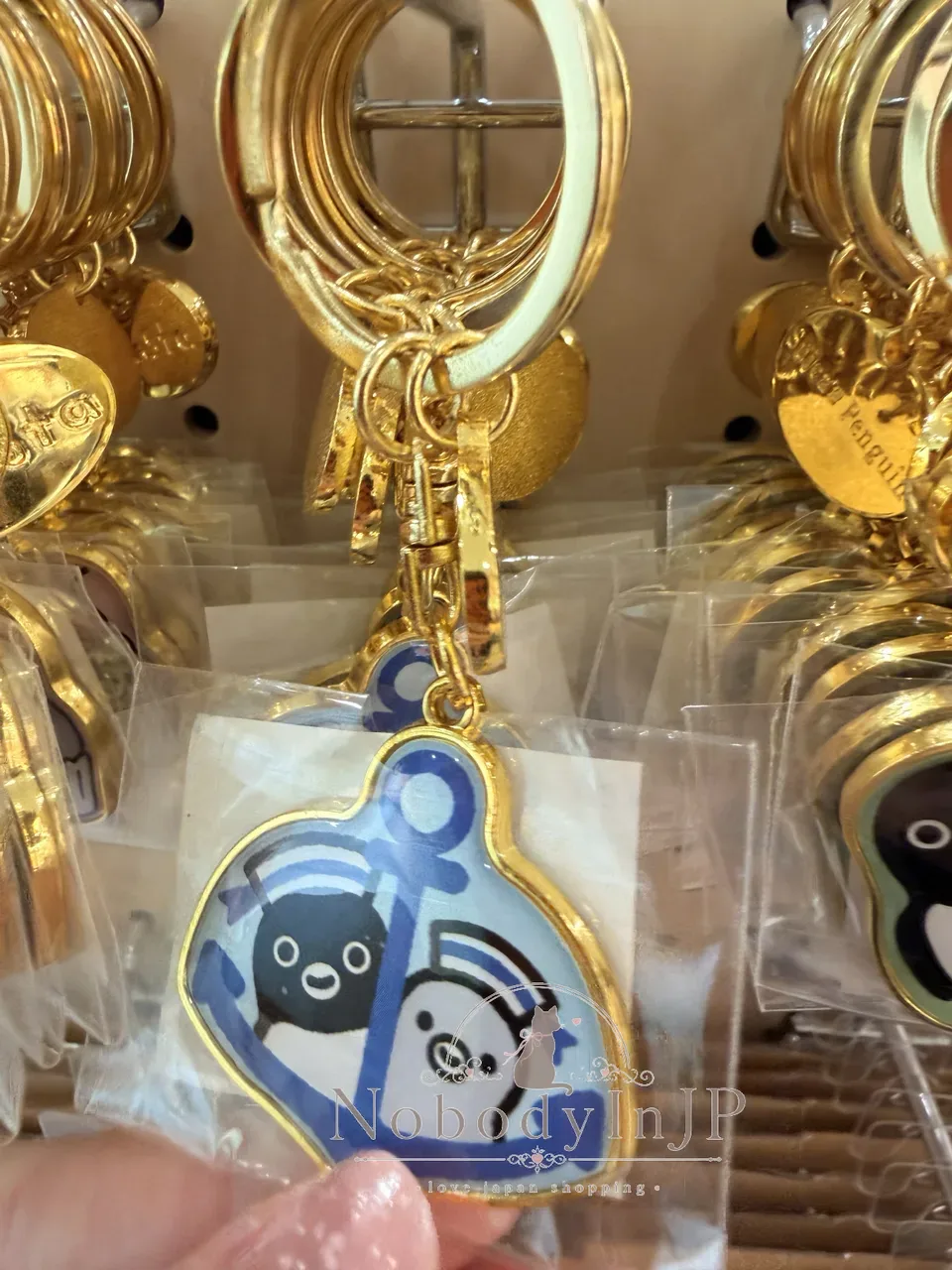 Suica企鵝單鏈合金鑰匙圈