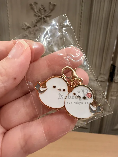 北長尾山雀金屬掛勾扭蛋 現貨
