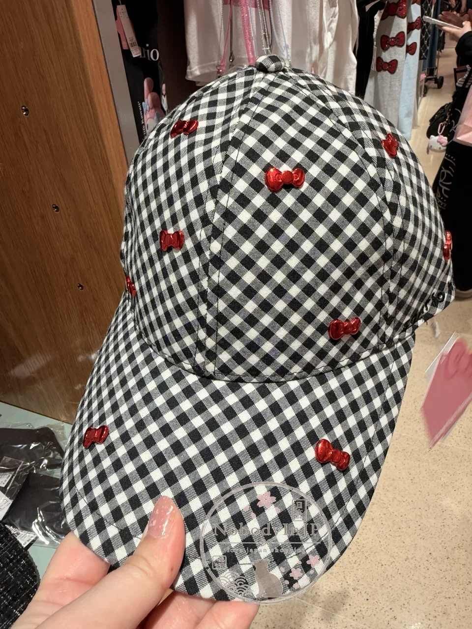 Sanrio house小蝴蝶結點綴棒球帽