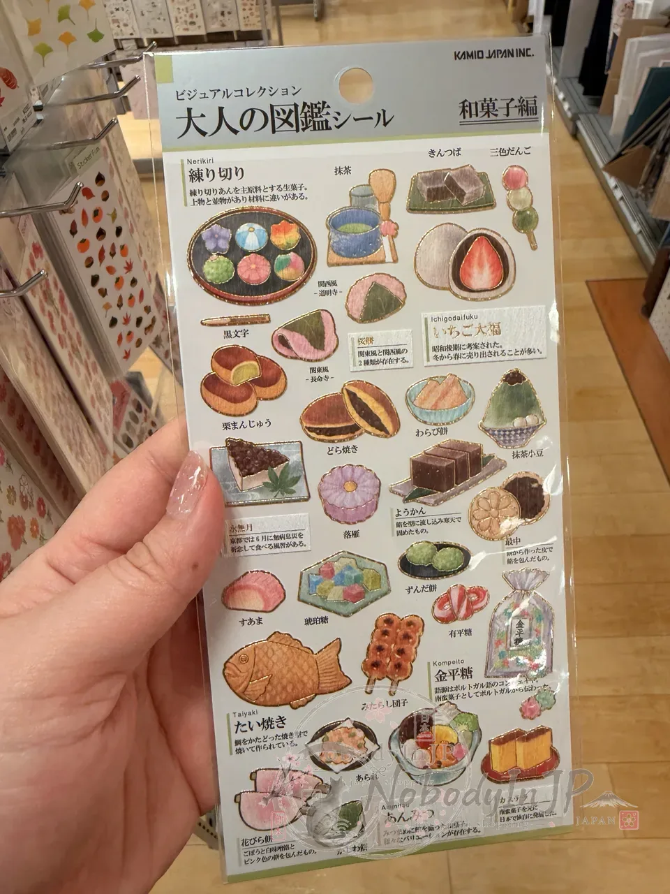 大人の圖鑑食物系貼紙