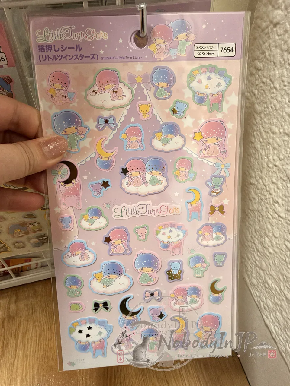 DAISO燙金多款小貼紙