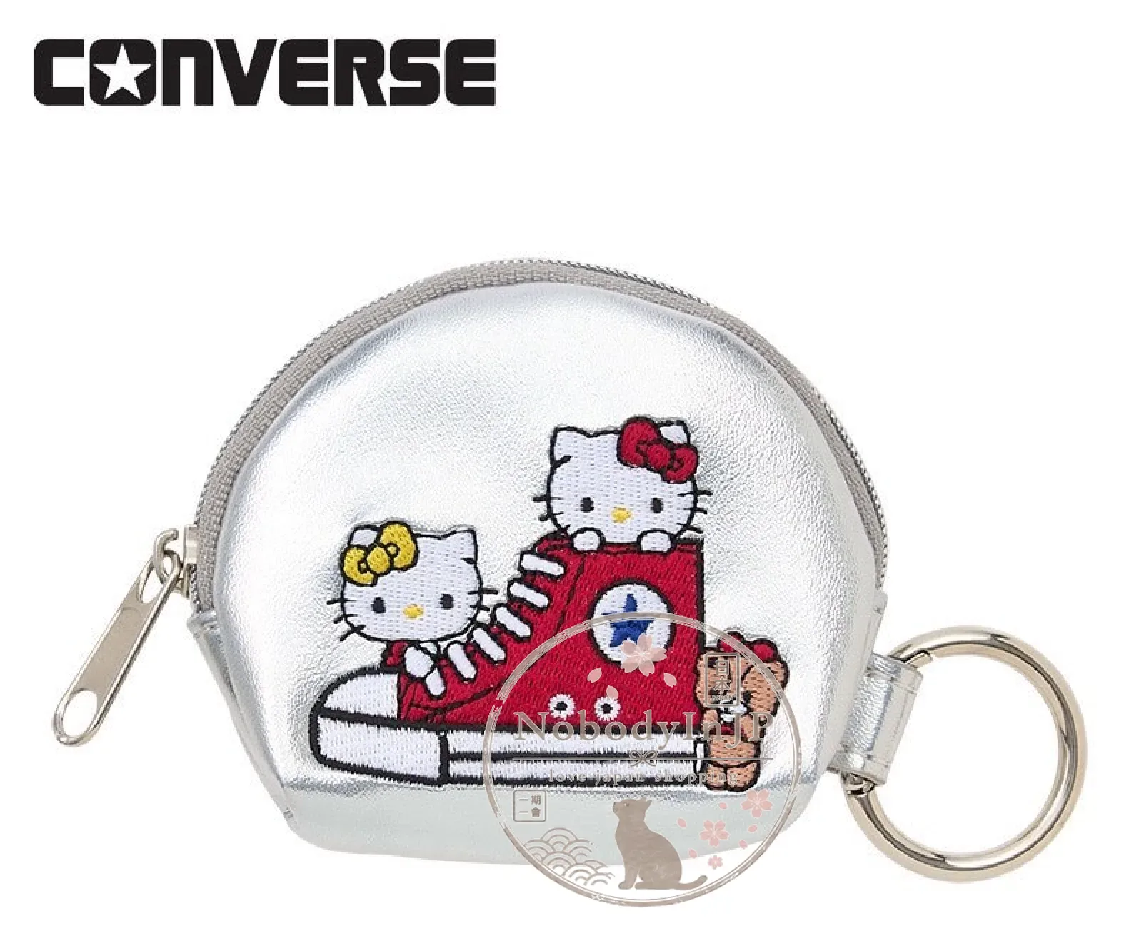 Sanrio x CONVERSE聯名PLAZA限定刺繡掛包