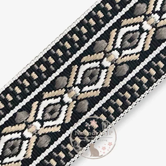 AYANOKOJI 3.8cm寬刺繡背帶