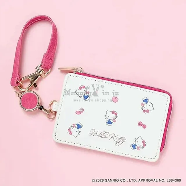 Sanrio After school memories系列合皮伸縮票卡套