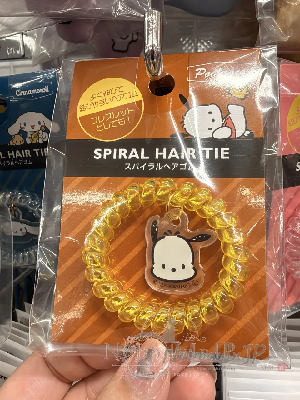 DAISO x Sanrio聯名卷繩墜飾髮圈