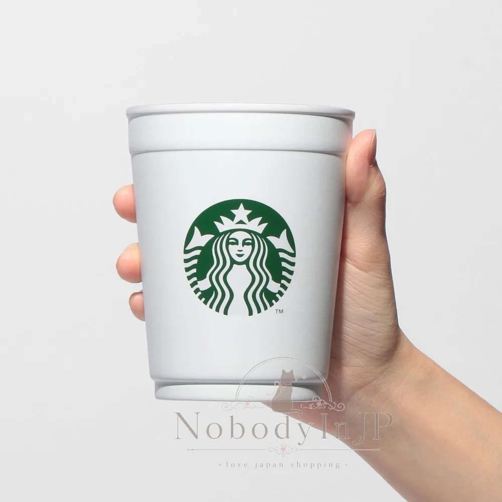 星巴克LOGO可放入外帶杯保冰2way不鏽鋼杯